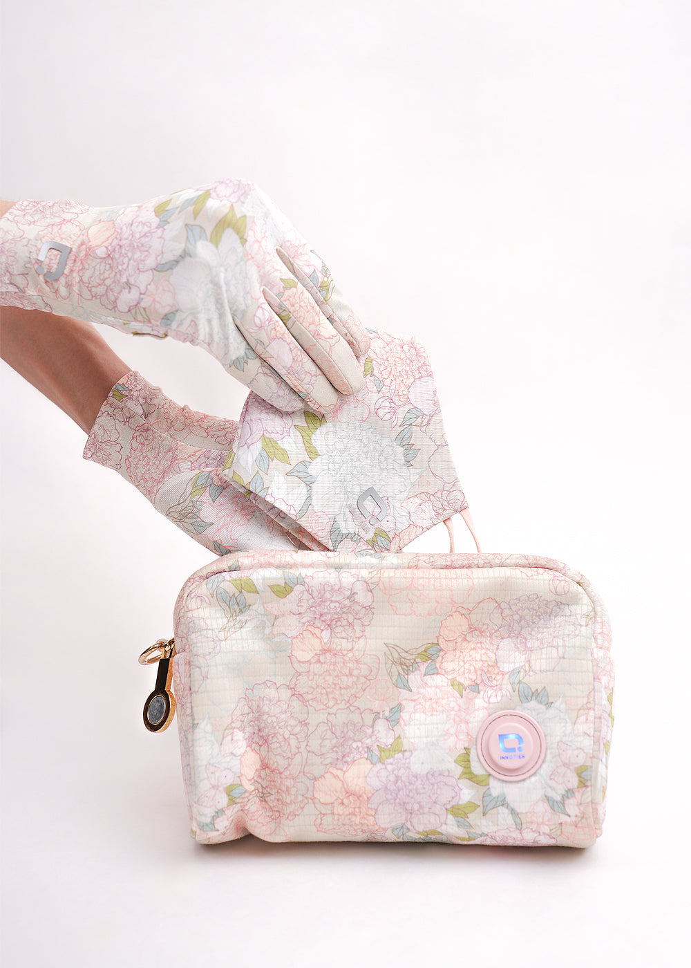 InnoTouch Antiviral Conductive Gloves - Floral Collection