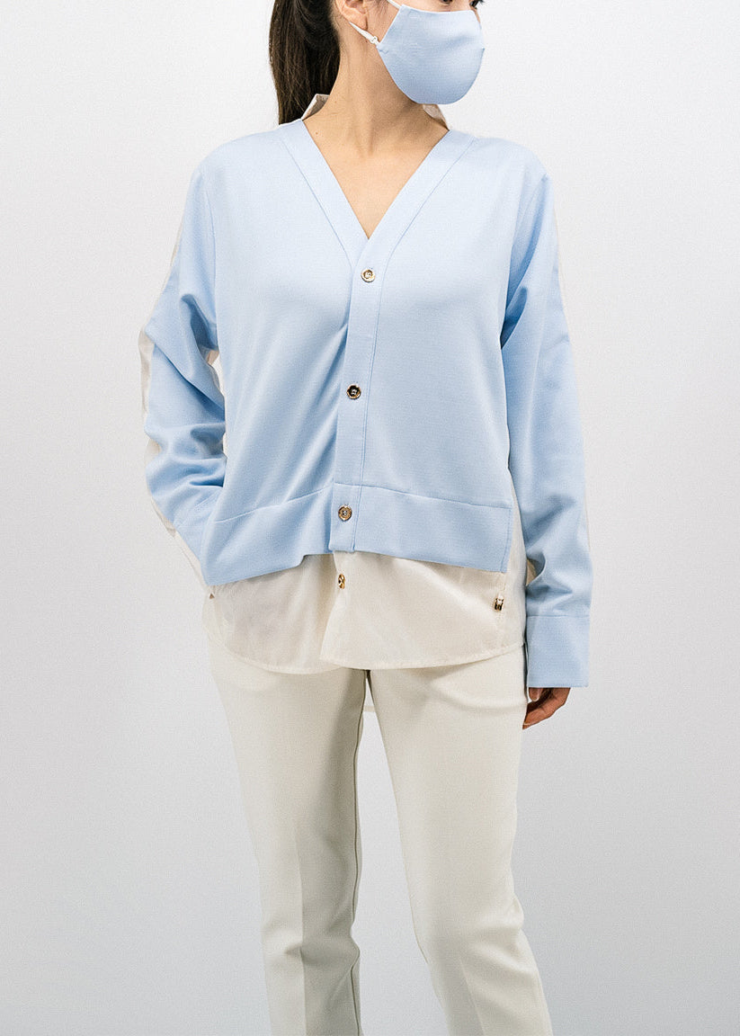 銀織滅毒 Soft & Glazed Contemp Cardigan