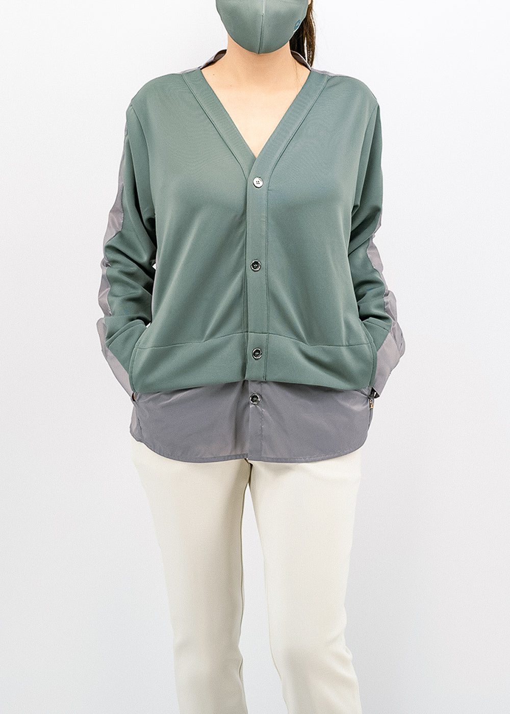 銀織滅毒 Soft & Glazed Contemp Cardigan