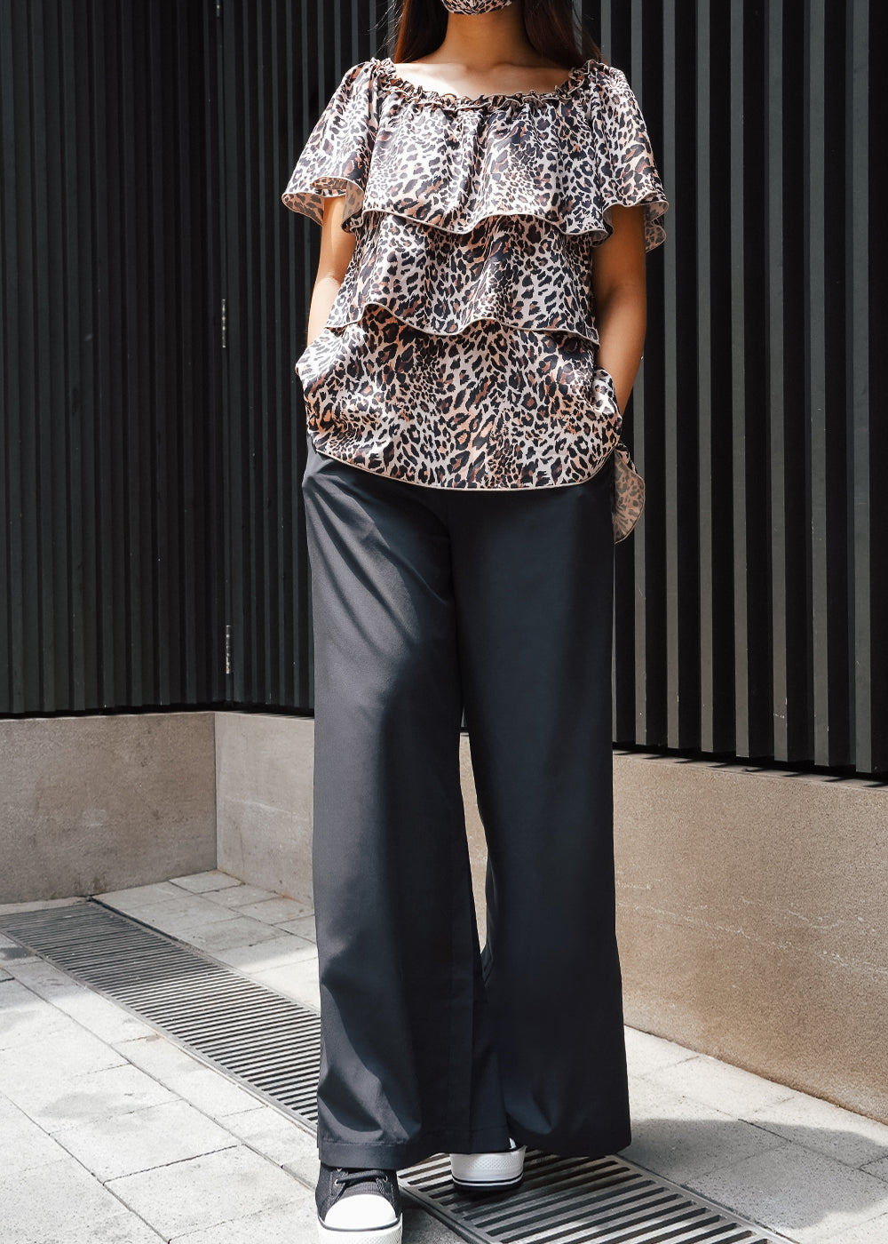 Antiviral W Silken Wide Leg