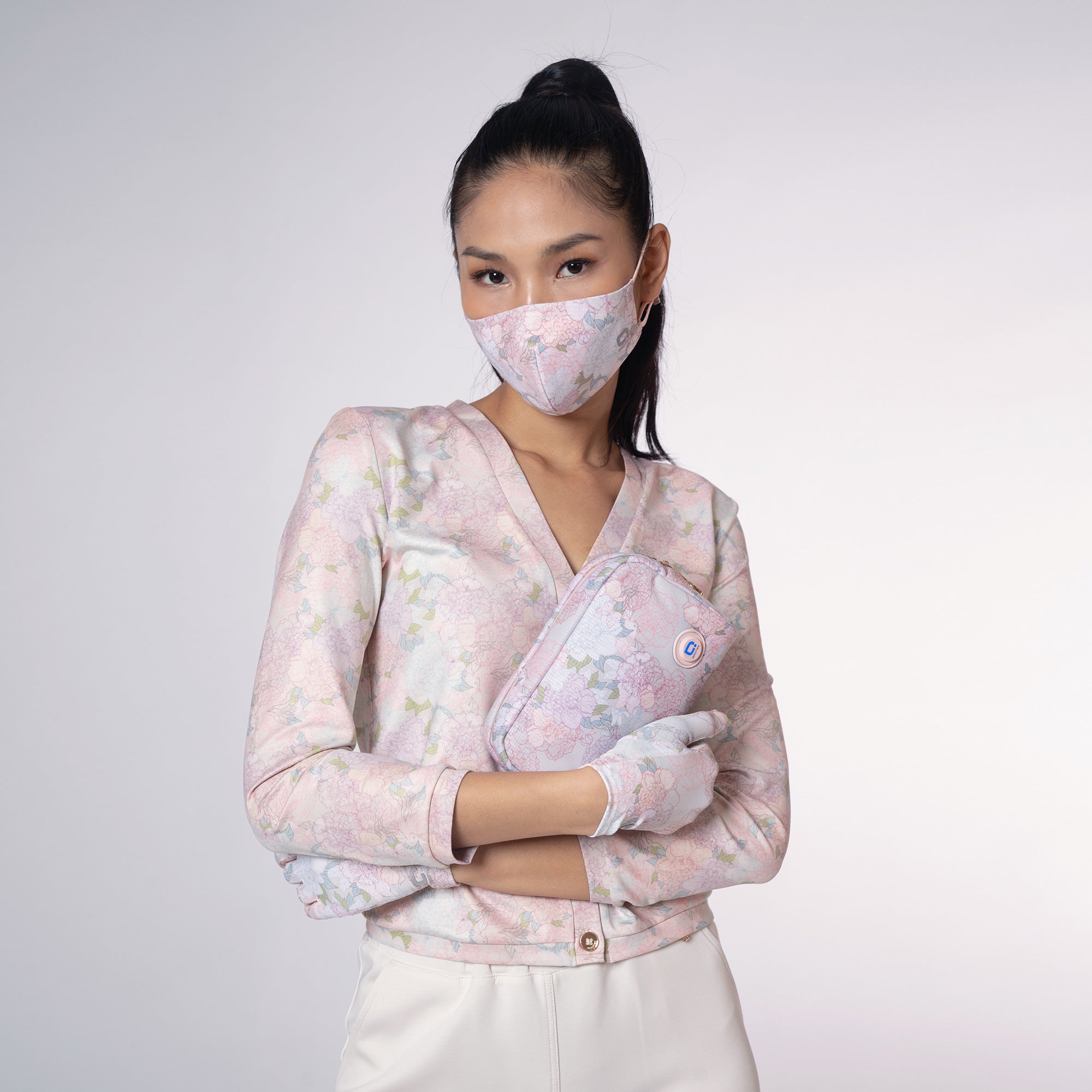Antiviral Soft Teen Cardigan – Dreamy Bloom