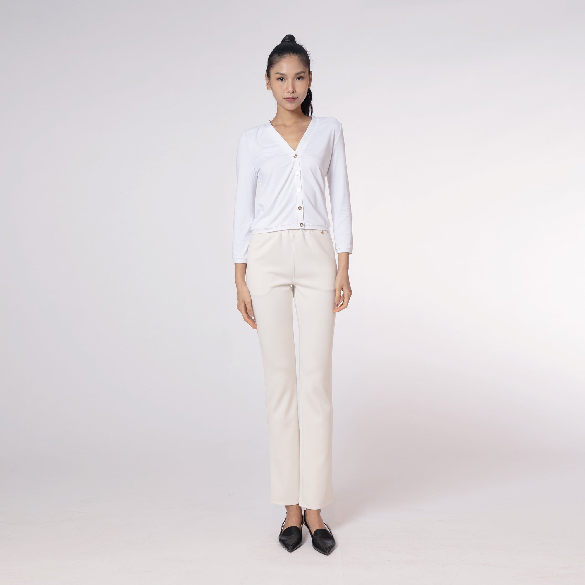Antiviral Chiffon Teen Cardigan – Solids