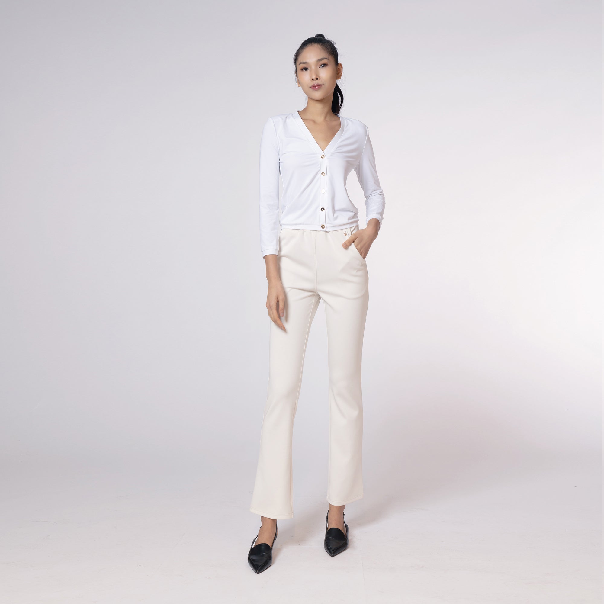 Antiviral Chiffon Teen Cardigan – Solids