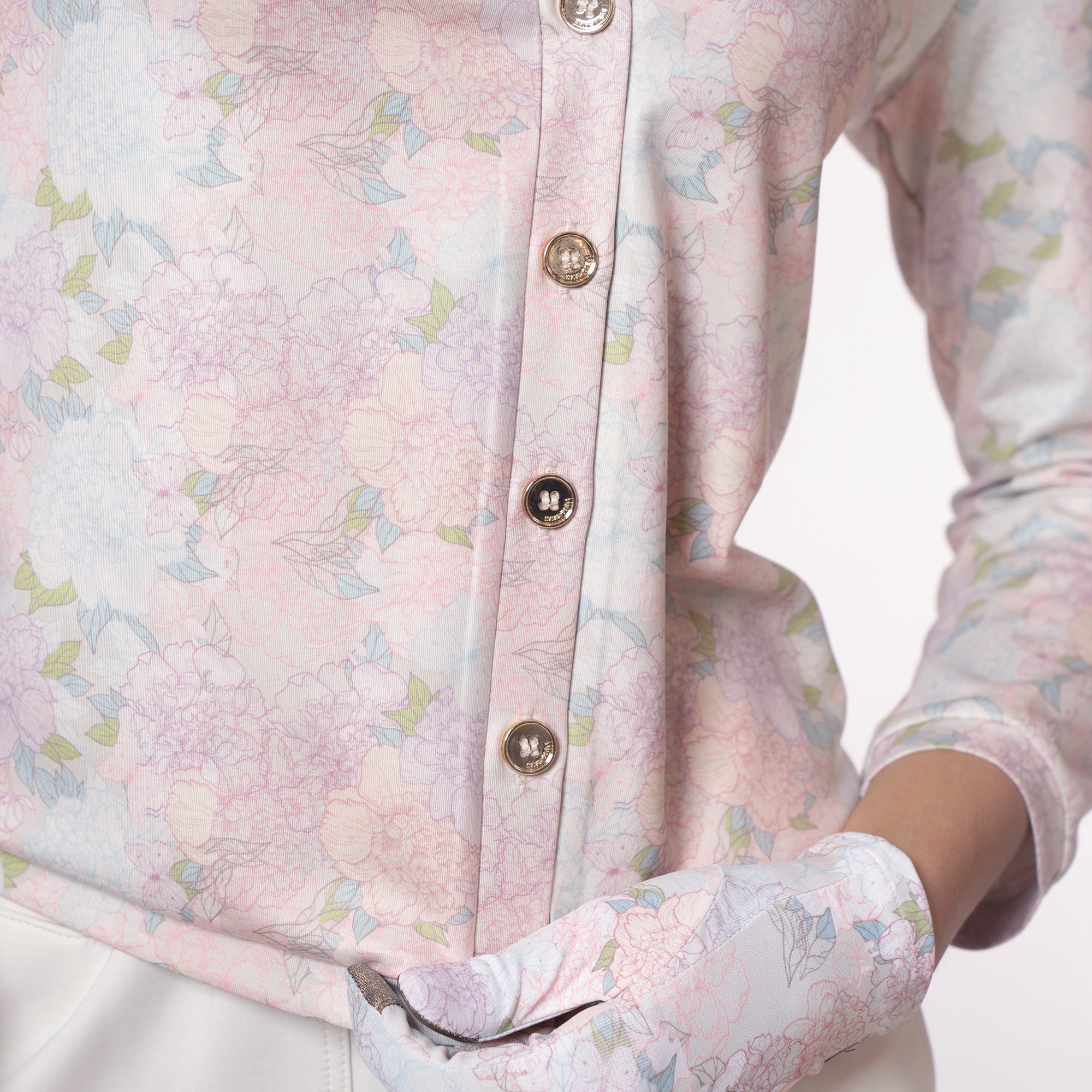 Antiviral Soft Teen Cardigan – Dreamy Bloom
