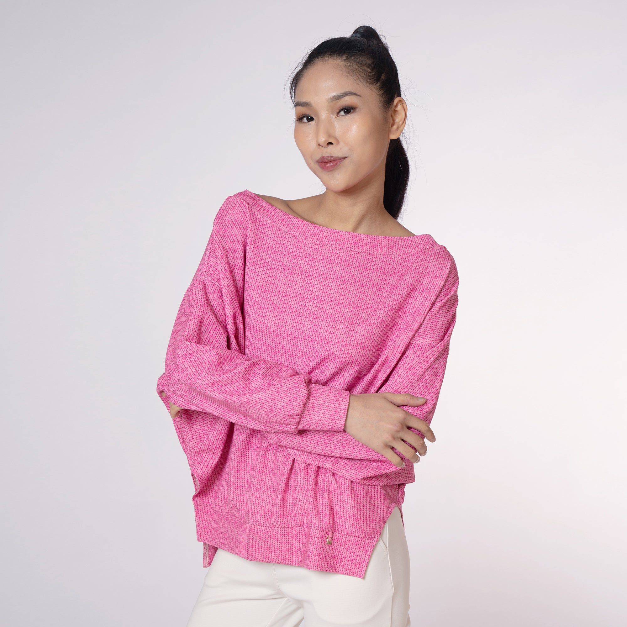 Antiviral Soft Wide Shoulder Easyover – Tech-Knit Collection