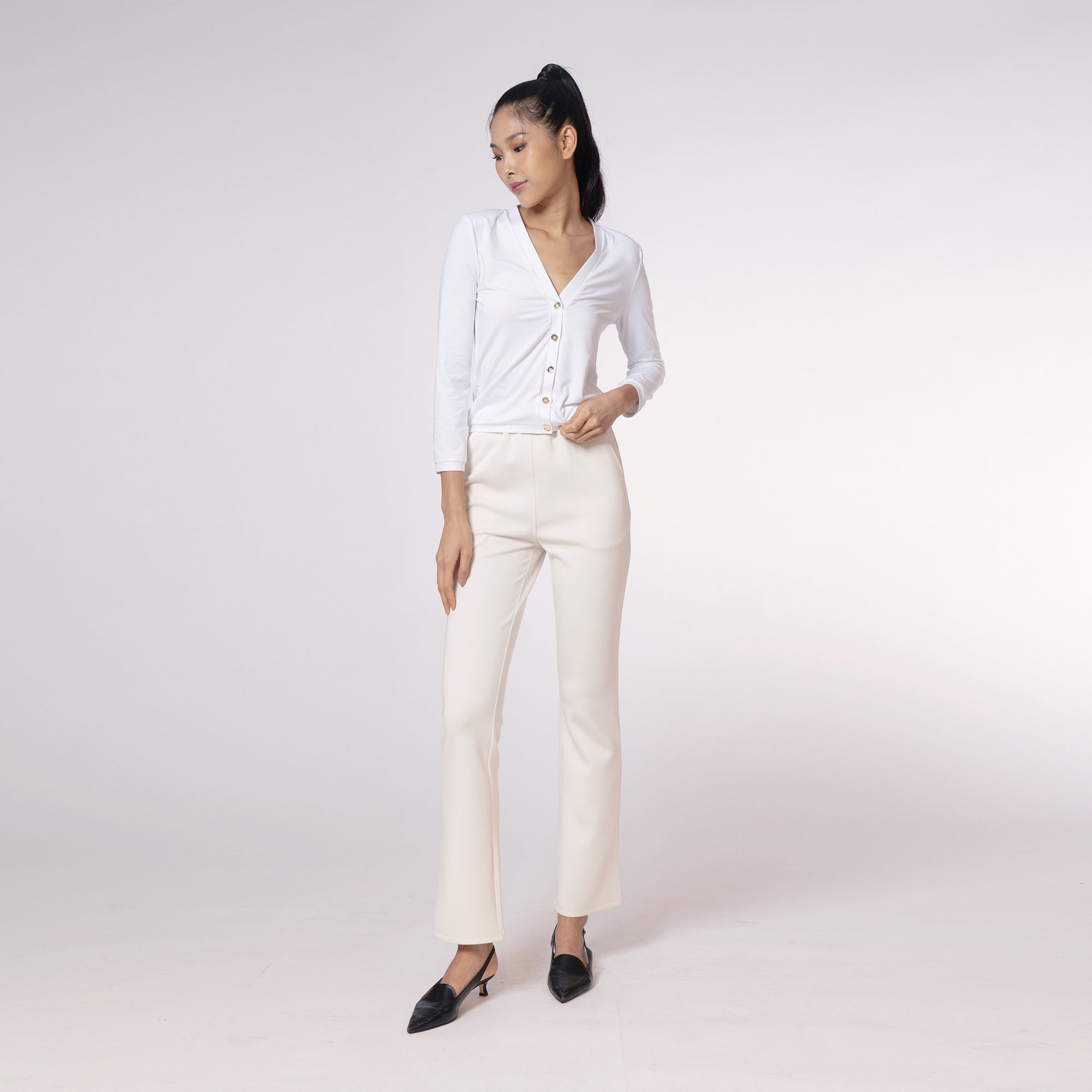 Antiviral Chiffon Teen Cardigan – Solids