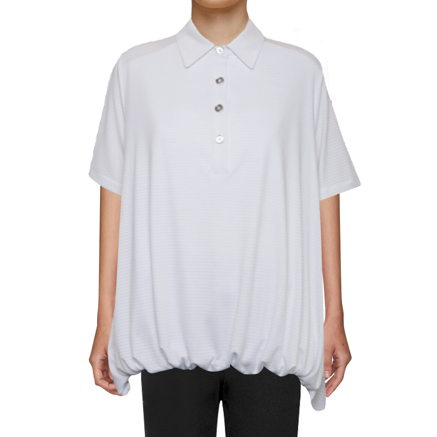 W's Vertex Air Flowing Polo – Solids