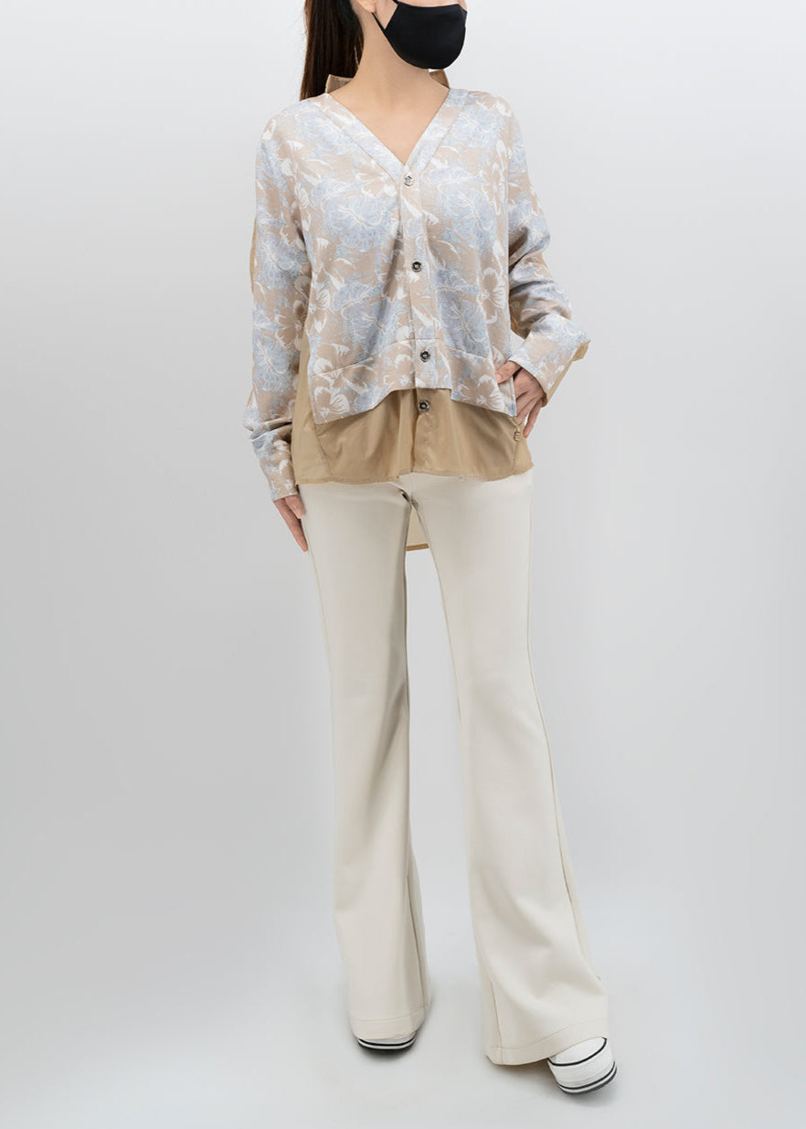 Vertex Soft & Glazed Contemp Cardigan - Prints