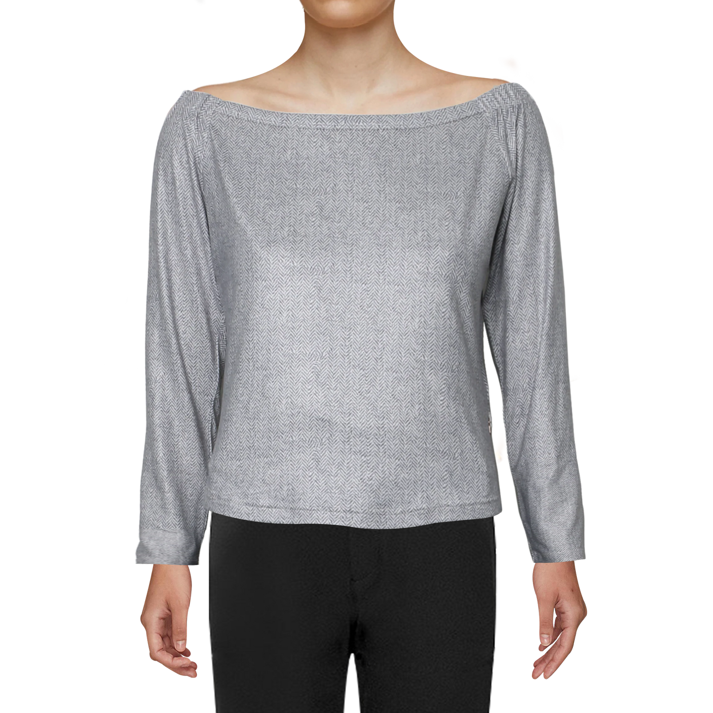 W's Vertex Chiffon Little Princess Top – Herringbone Classic