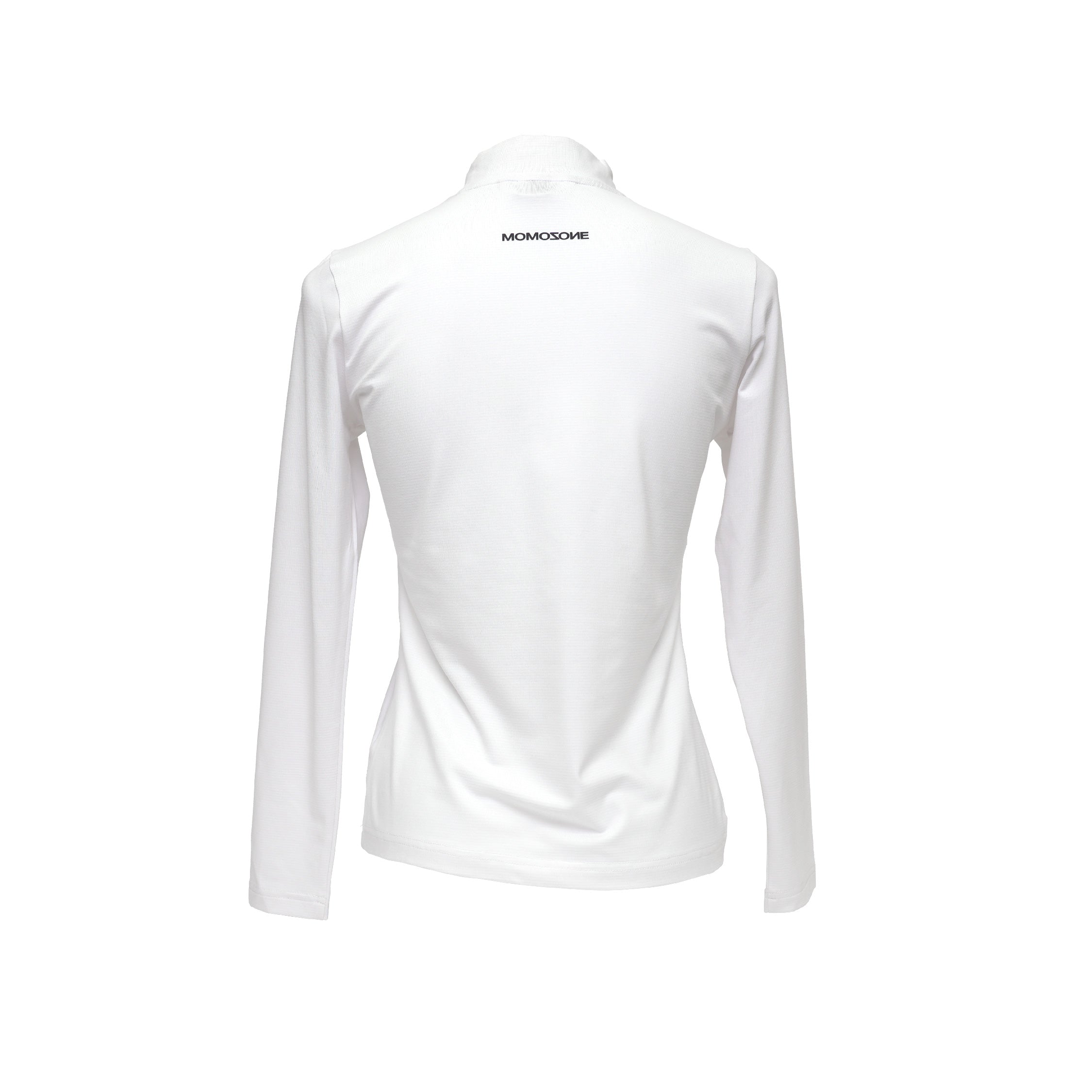 MMZ Antiviral Chiffon Mock Neck Top