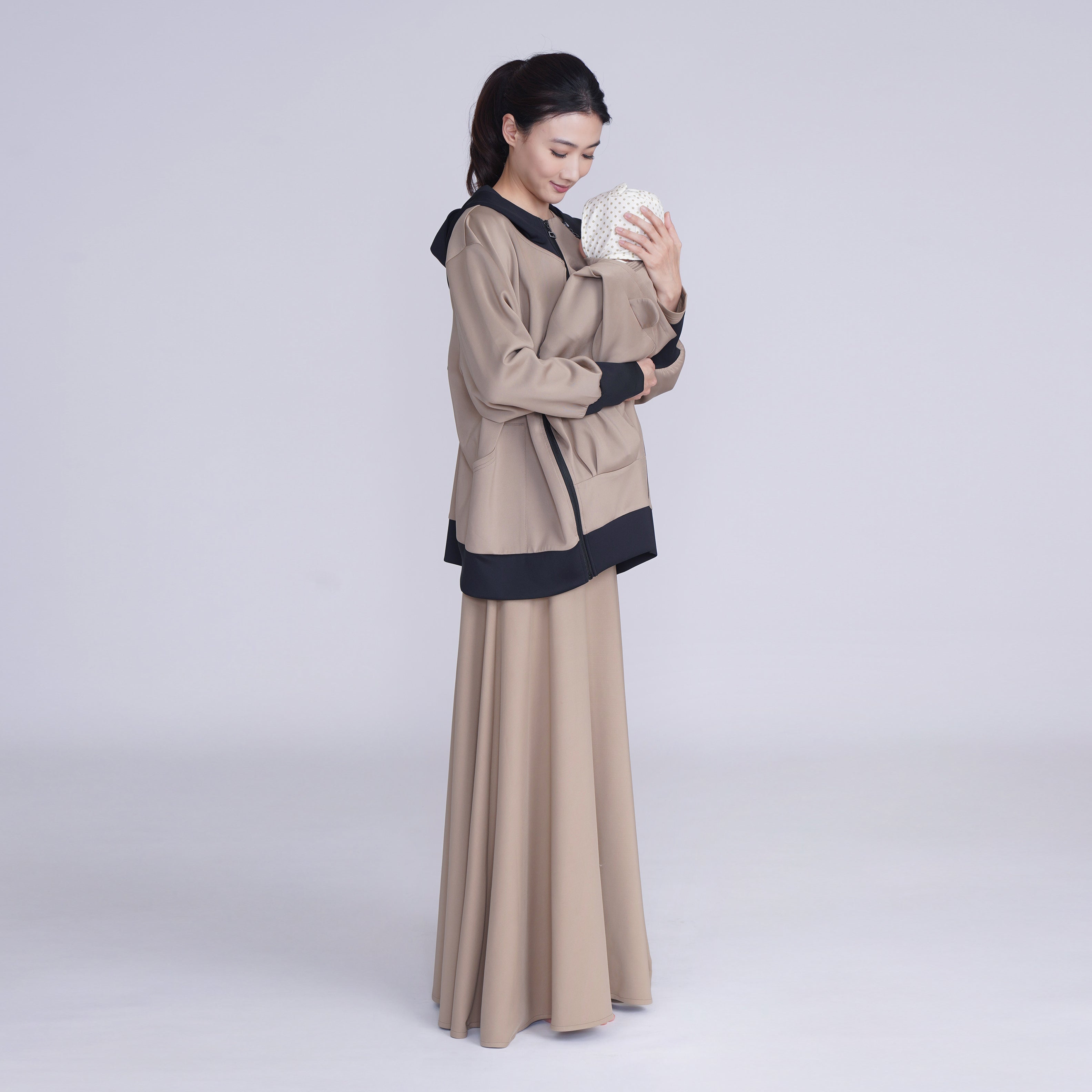 Antiviral New-Mom Protector Hoodie Jacket