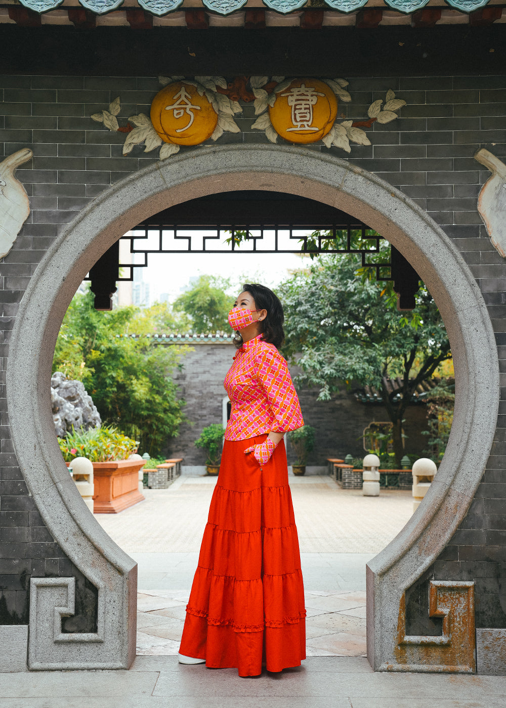Antiviral Light Cake Skirt – Oriental Collection
