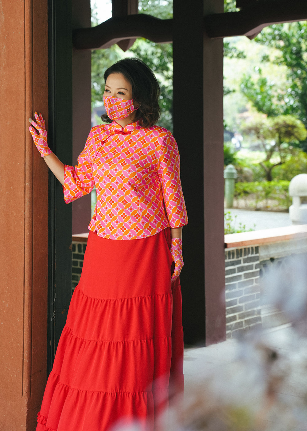 Antiviral Light Cake Skirt – Oriental Collection