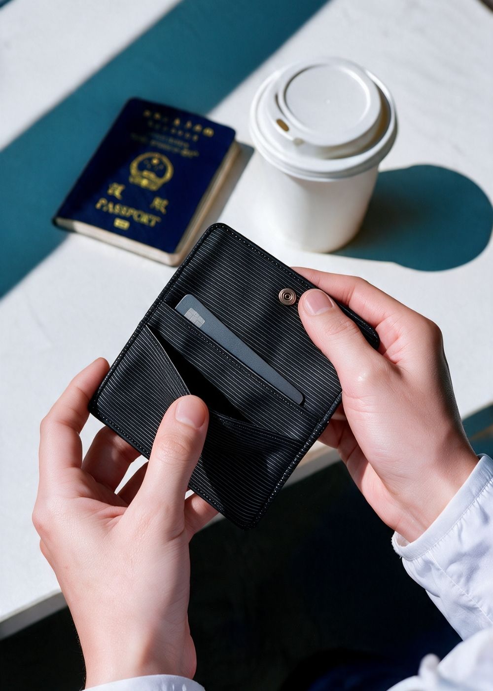 Antiviral Card Holder