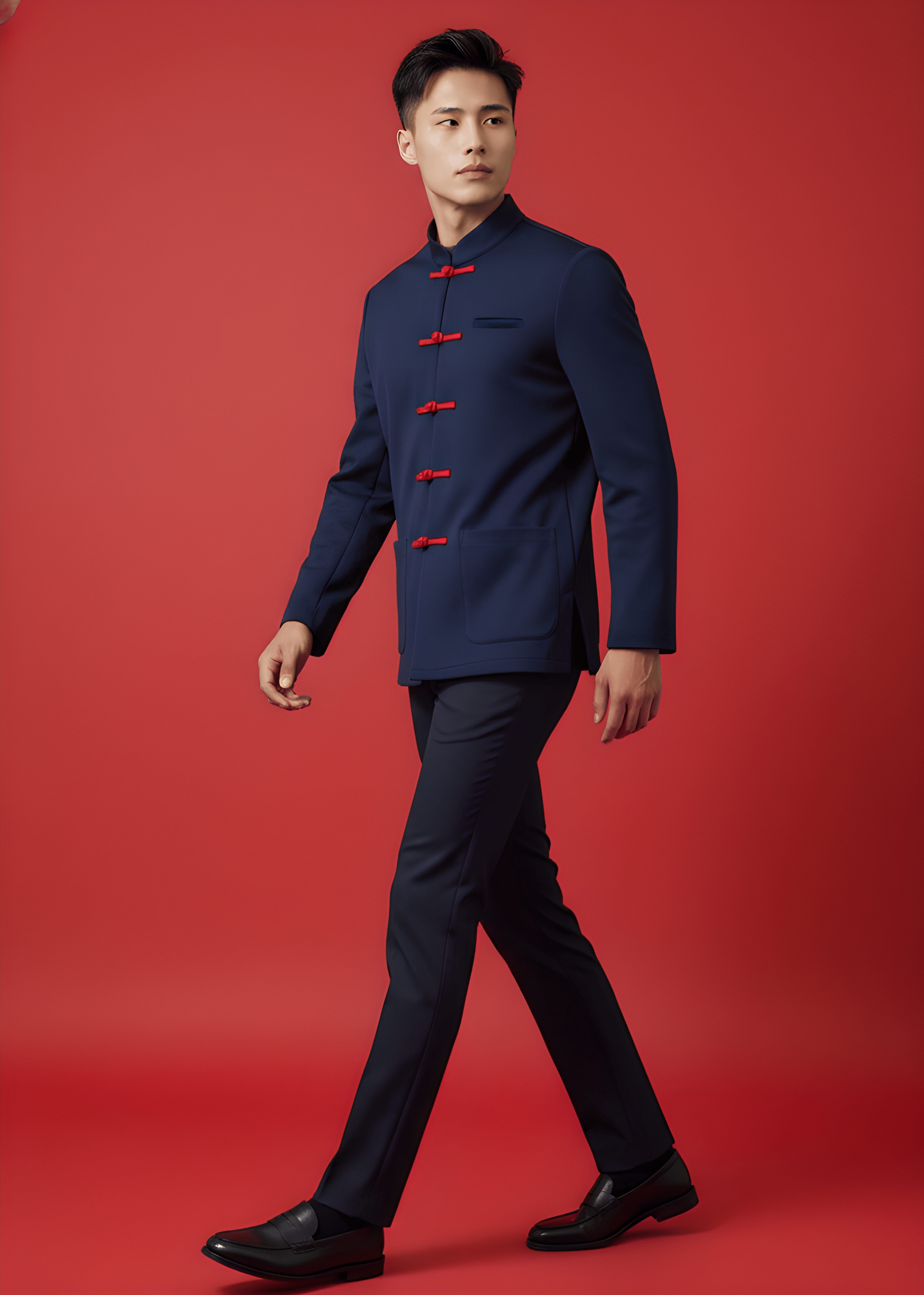 Antiviral M Soft Chinese Blazer