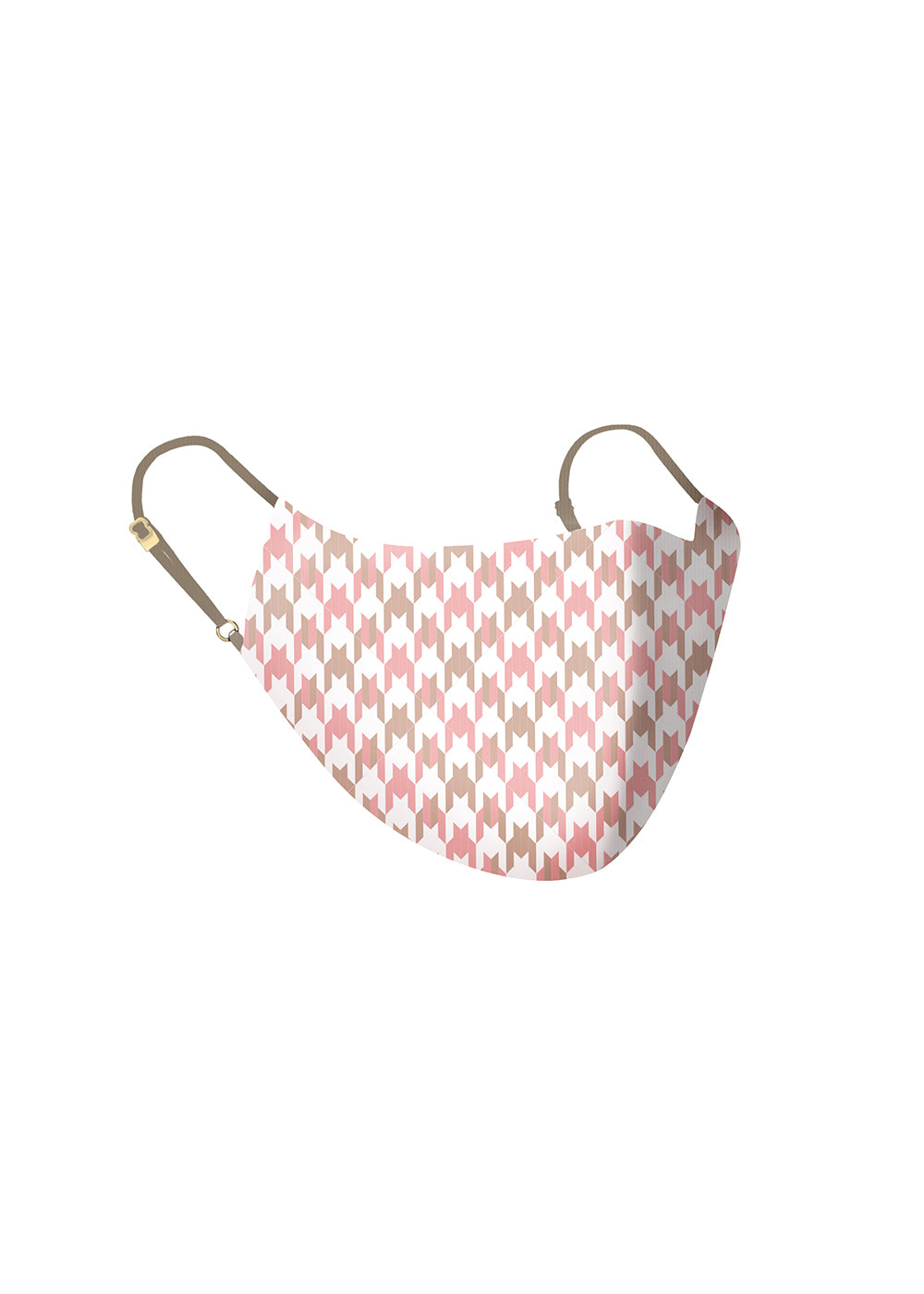 銀織滅毒 可重用口罩 InnoShield TXM99 – Strawberry Houndstooth