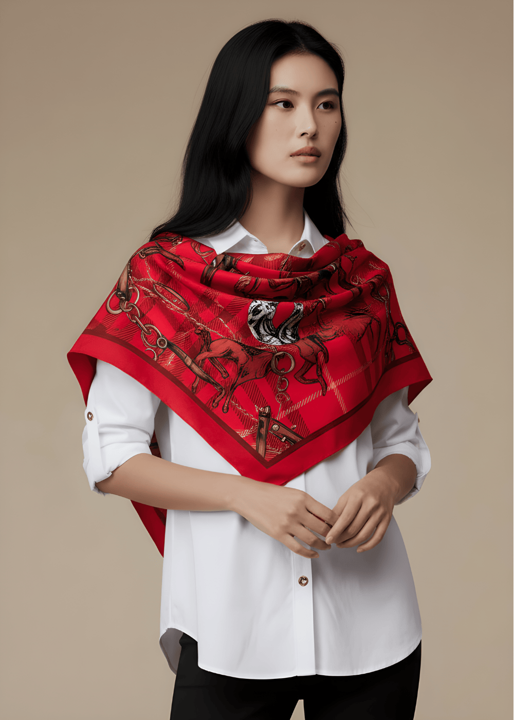 Antiviral Chiffon T Shawl