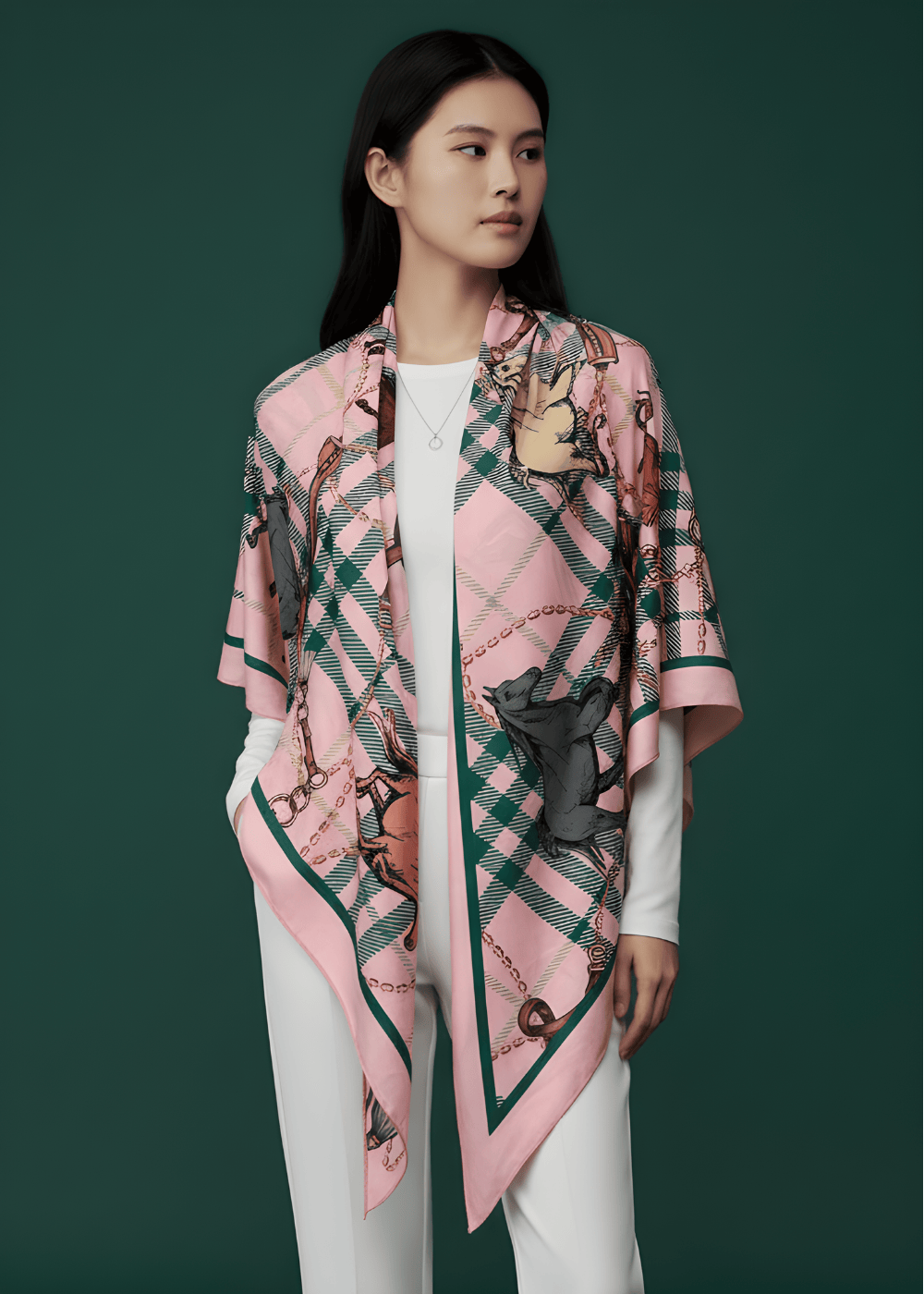 Antiviral Chiffon T Shawl