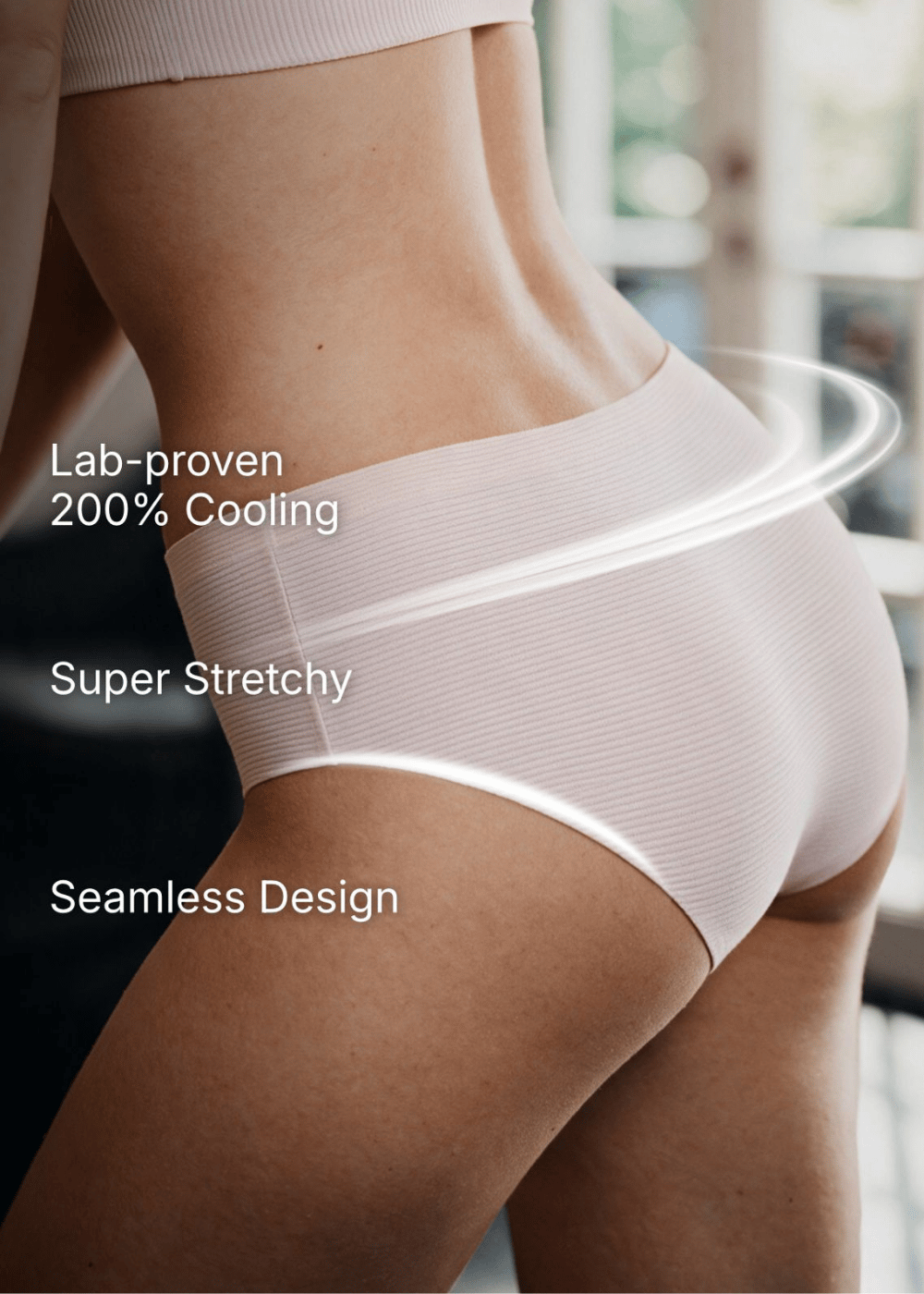 Antimicrobial Seamless Underwear (Mid-Rise) 2.0