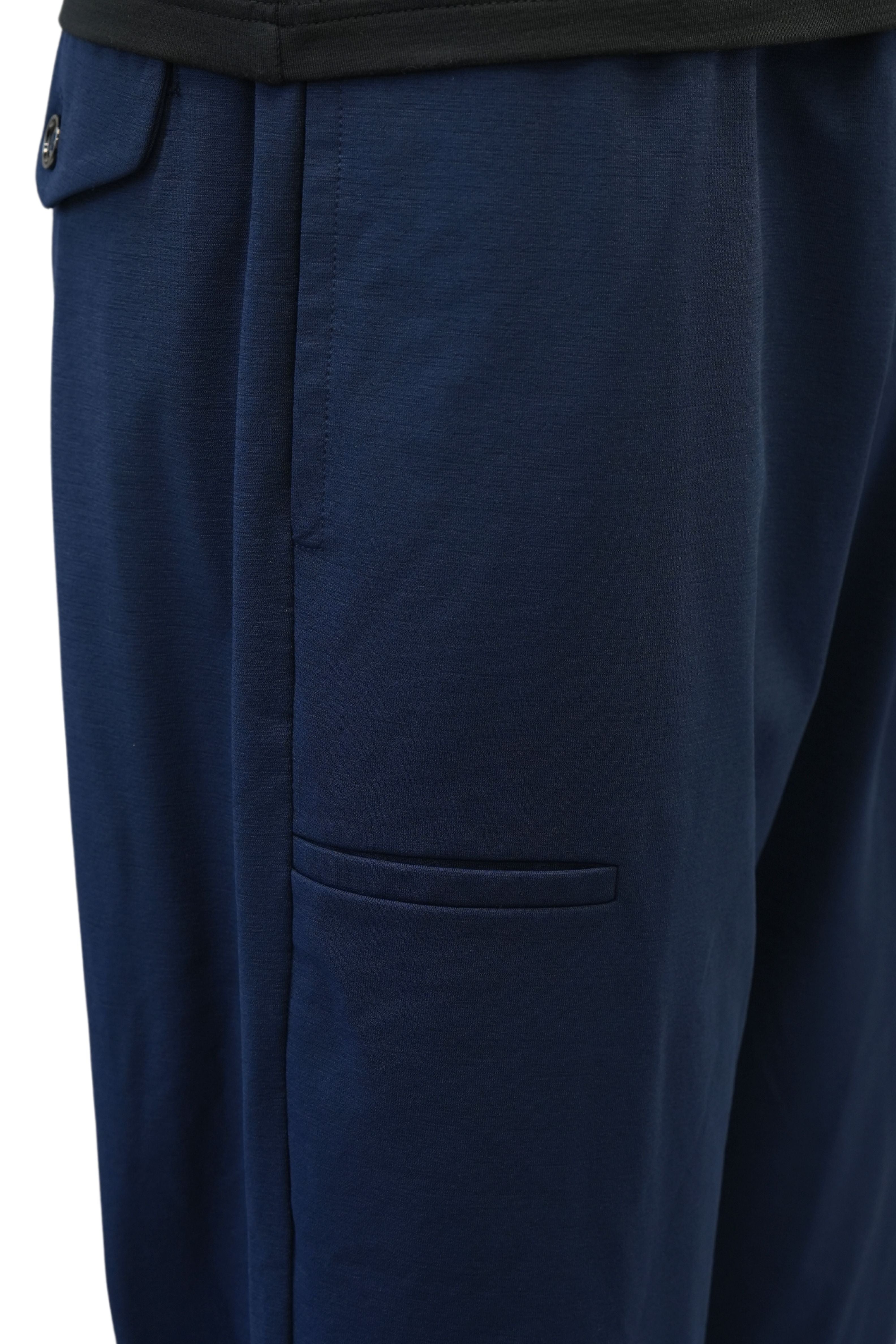 MMZ銀織滅毒 休閒九分褲