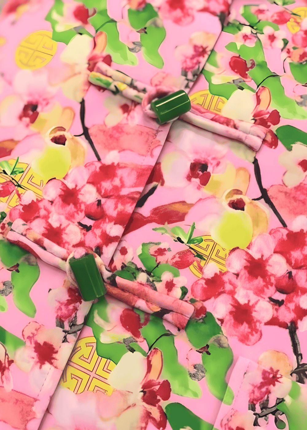 銀織滅毒 寬鬆中式外套 - 玉石紐扣