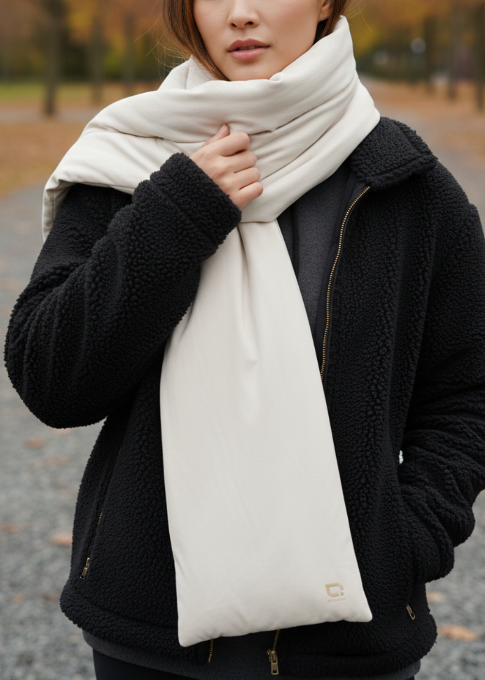 Vertex Chiffon Scarf 28 x 160cm