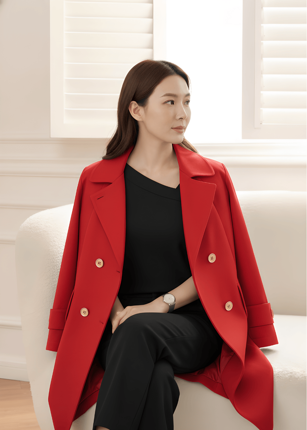 Antiviral 2-Tone Elevated Coat