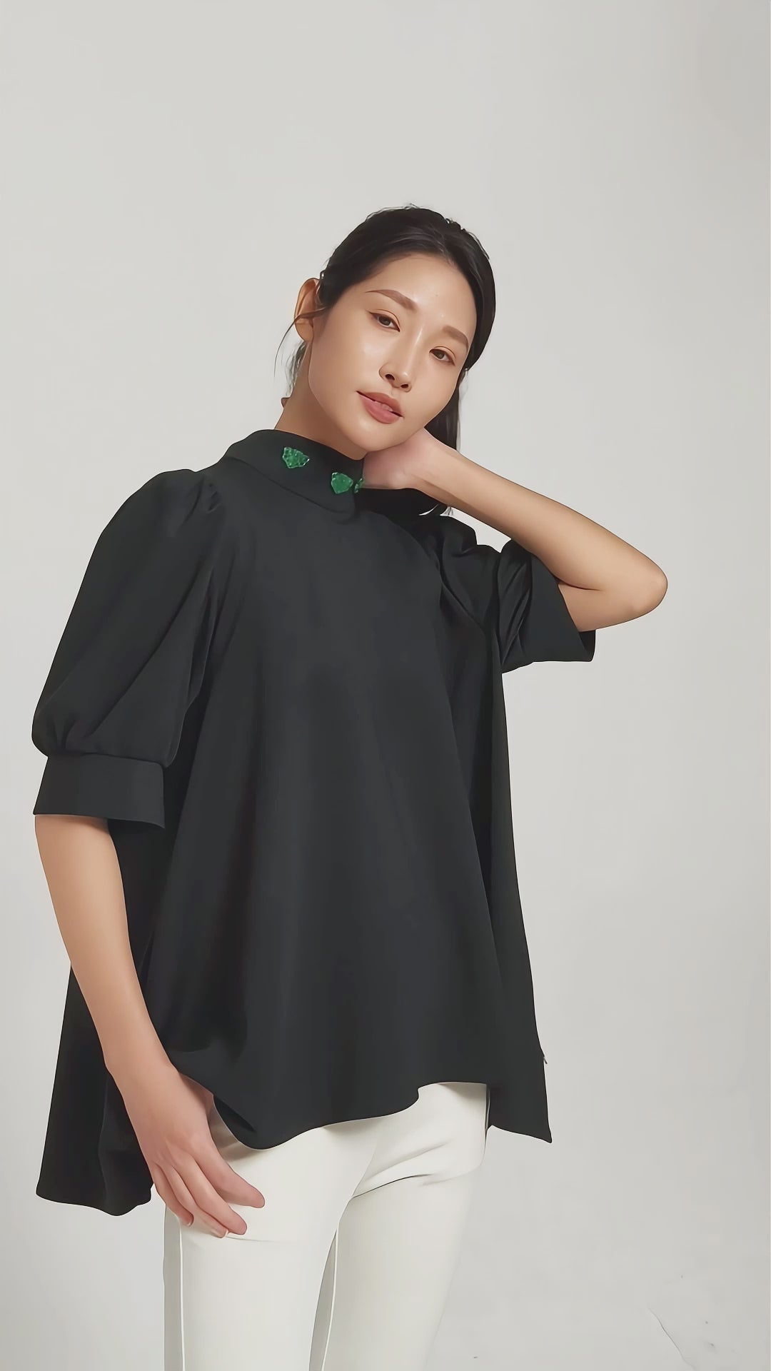 Women's Antiviral Soft Fancy Ribbon Top – Chin Club