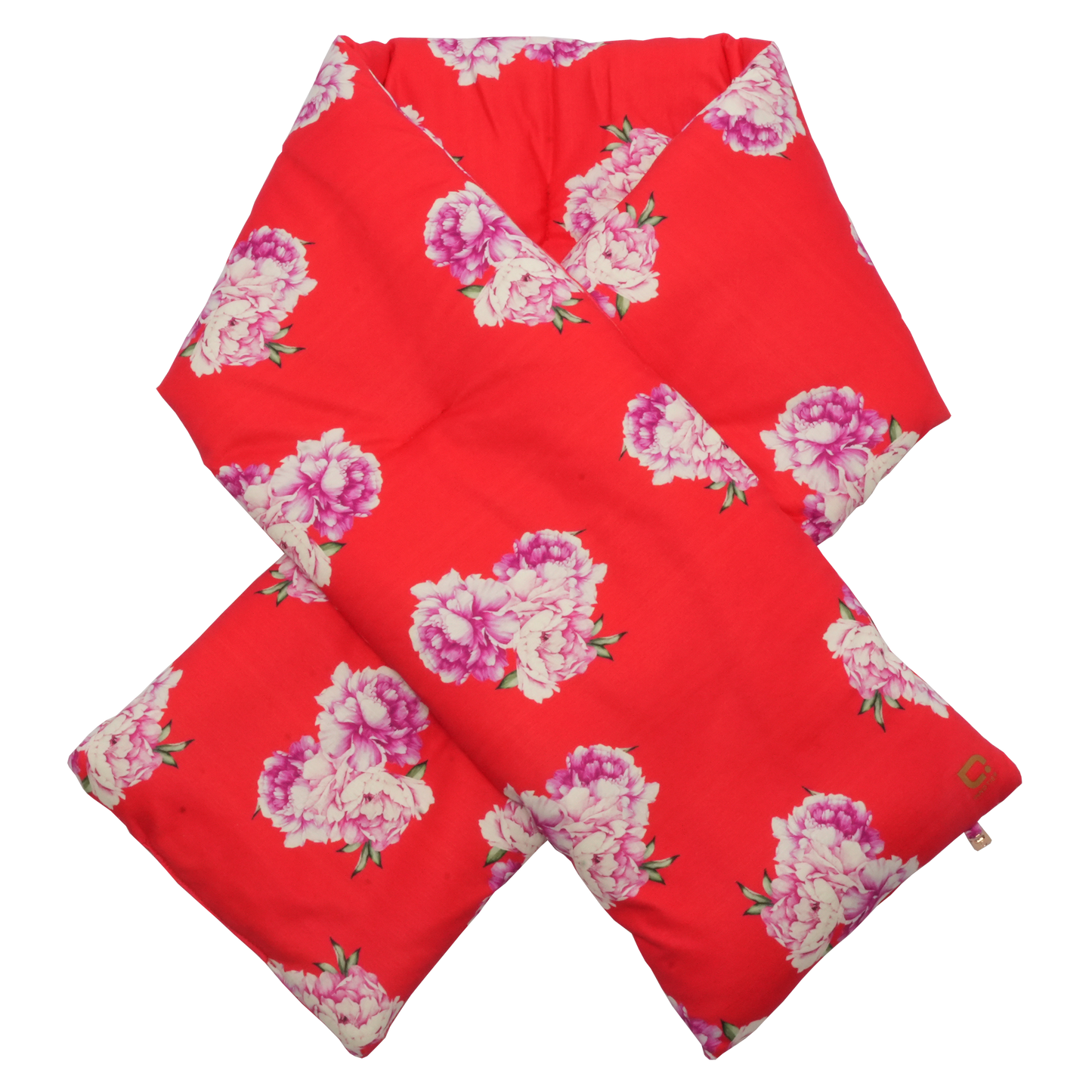 Vertex Chiffon Scarf – Peony