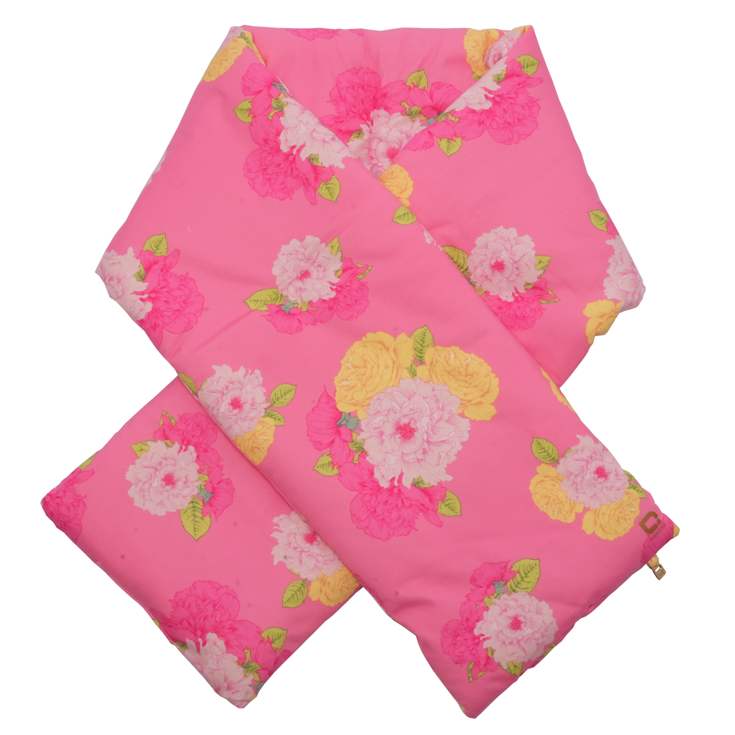 Vertex Chiffon Scarf – Peony
