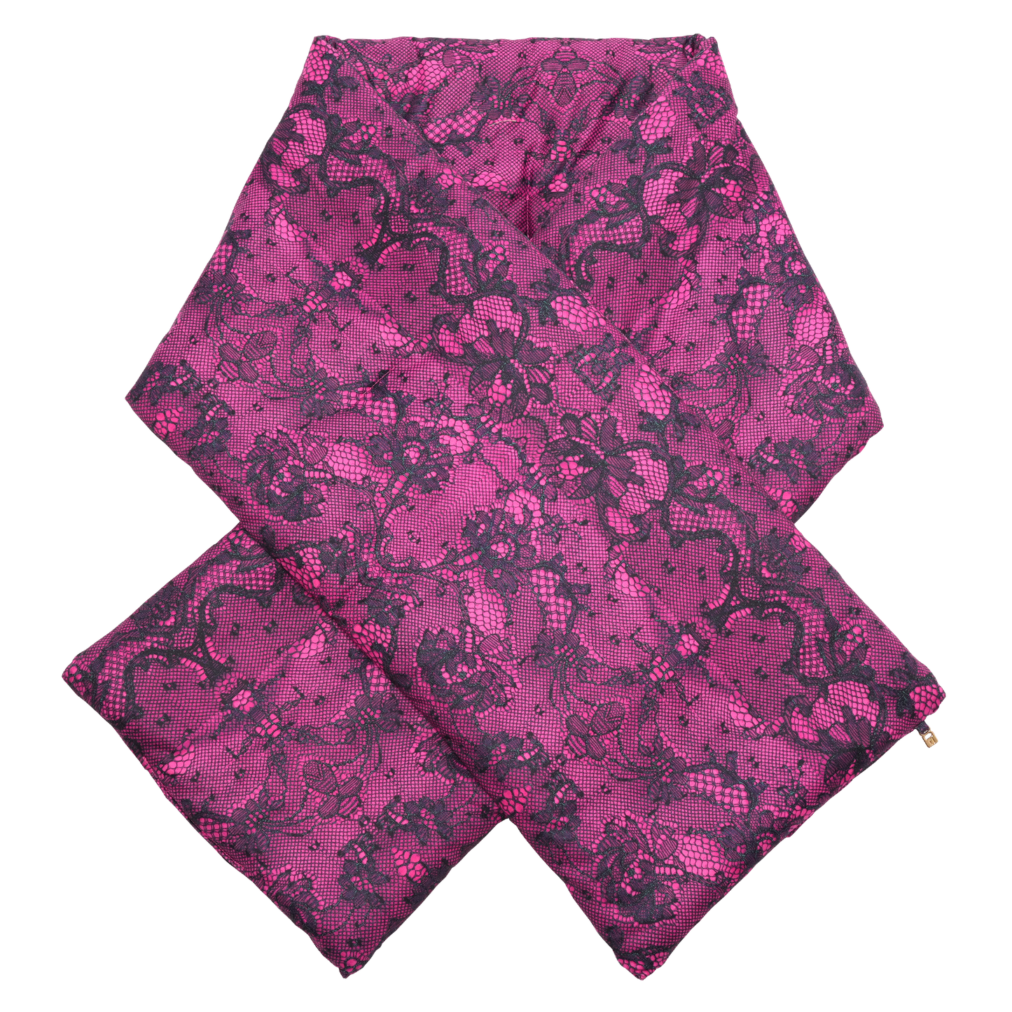 Vertex Chiffon Scarf – Modish Lace Fuchsia