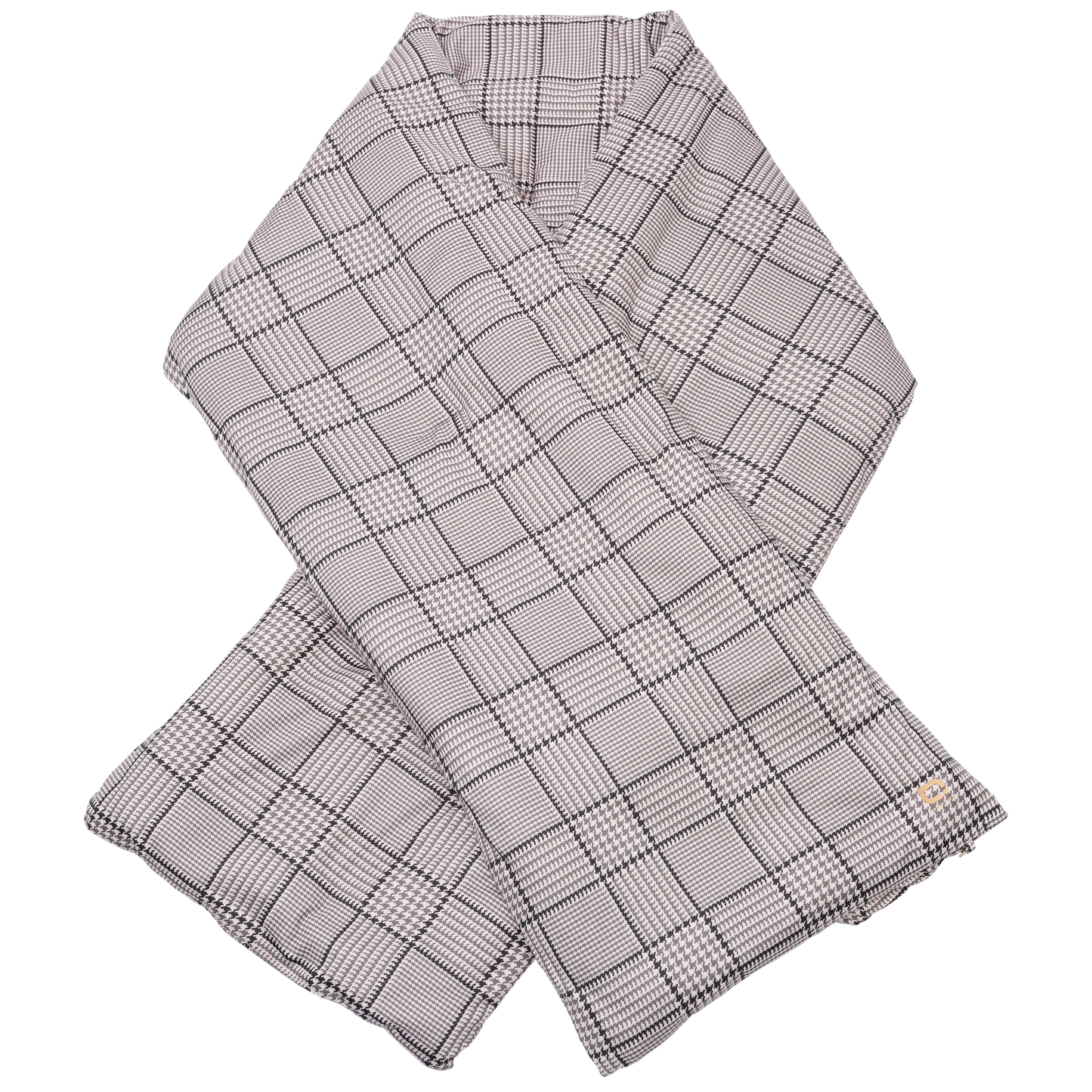 Vertex Chiffon Scarf – Blush Checker