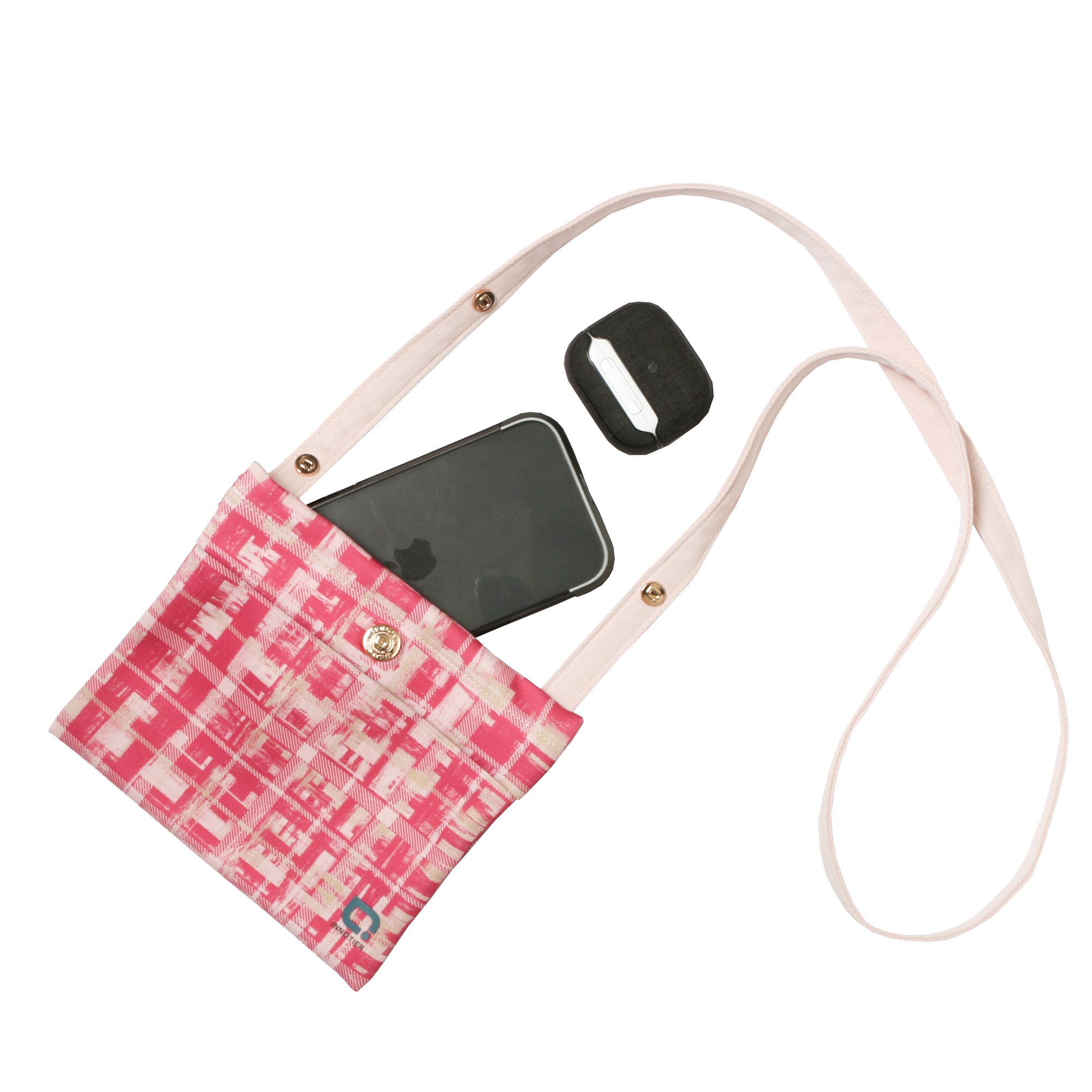 Antiviral Pocket 16+1 – Pink Check