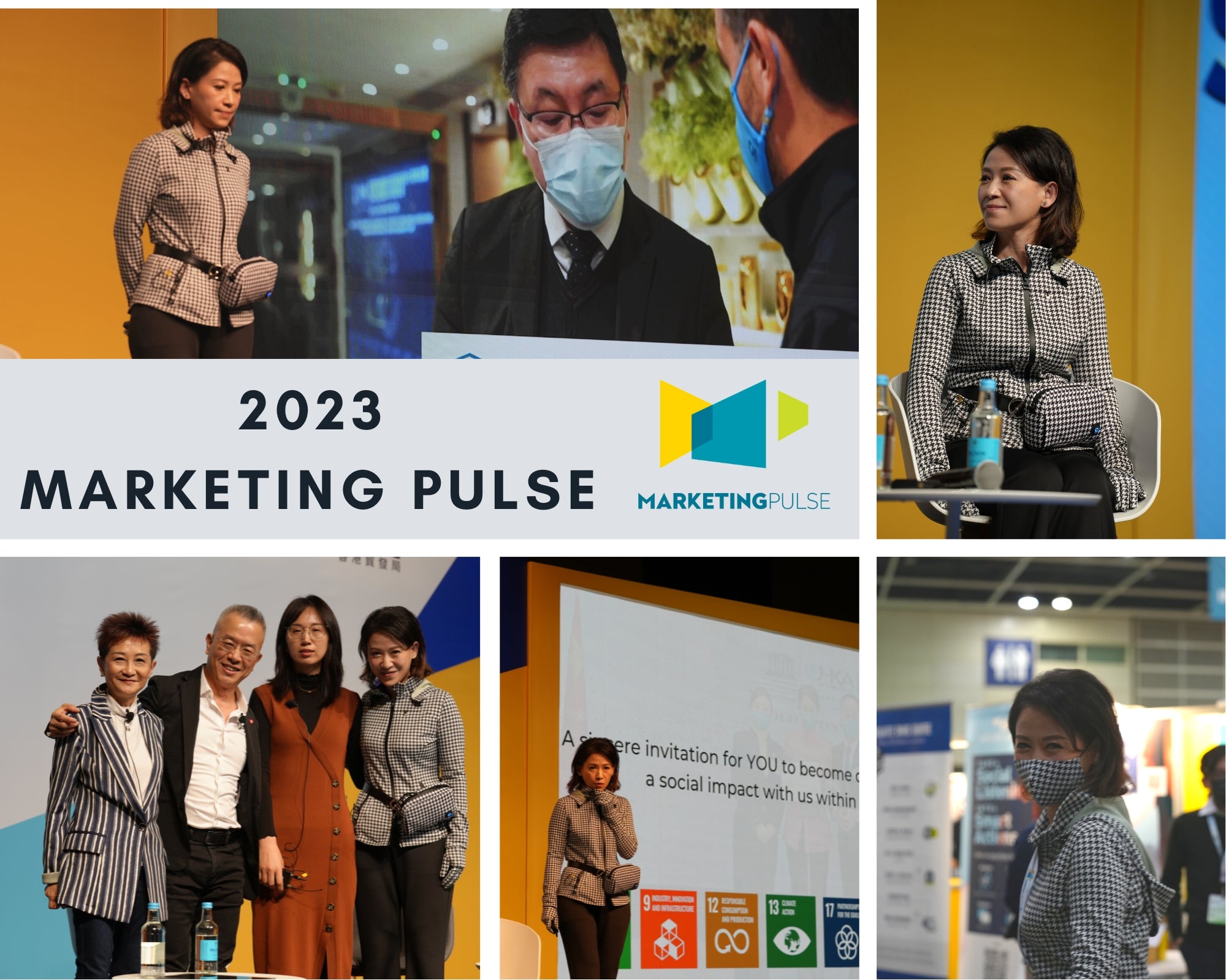 Marketing Pulse 2023 panel discussion with Ms Juliana Lam