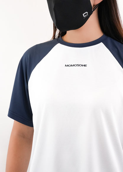 MMZ Antiviral Classic Cool Shoulder College Tee
