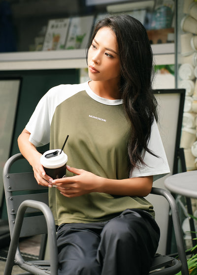 MMZ Antiviral Classic Cool Shoulder College Tee
