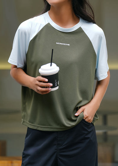 MMZ Antiviral Classic Cool Shoulder College Tee