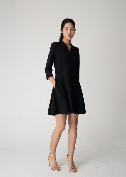 W's Vertex Soft Little Black Dress