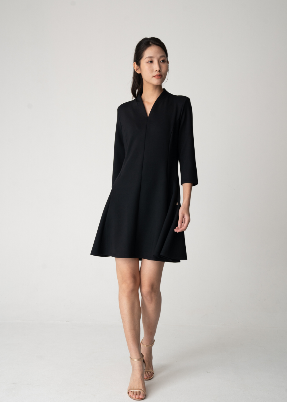W's Vertex Soft Little Black Dress