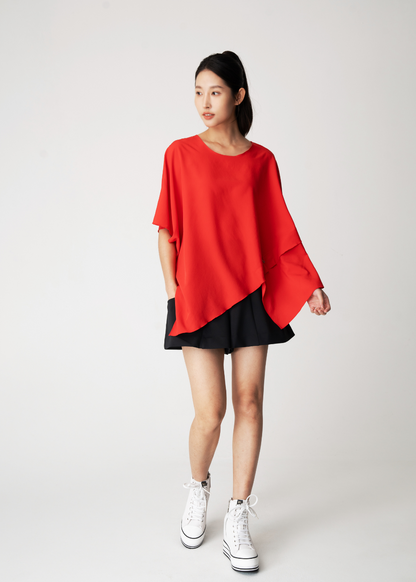 W's Vertex Woven Arketa Top