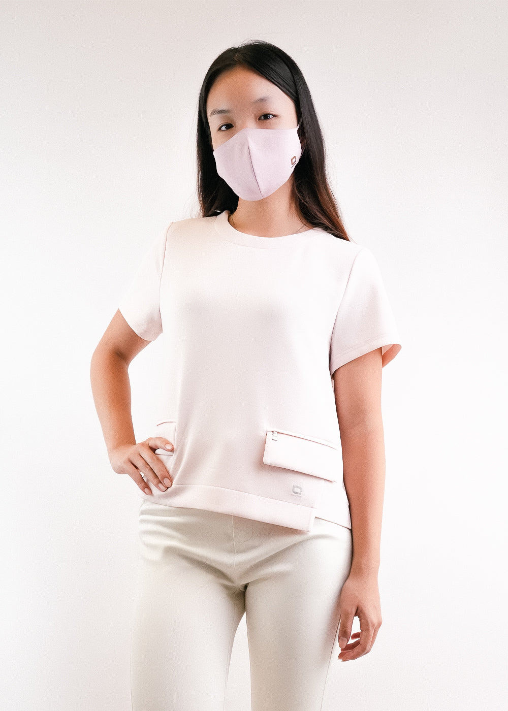 銀織滅毒 Soft Zipper Posh Top