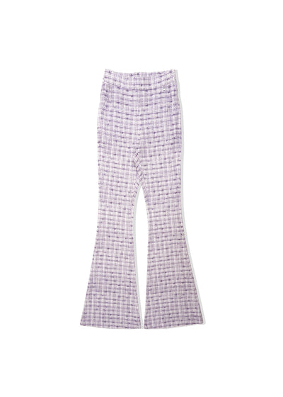 Antiviral Soft SWS Flare Suitpants - Tweed Collection