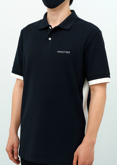 銀織滅毒 Soft Colour Block Polo