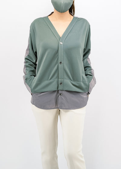 銀織滅毒 Soft & Glazed Contemp Cardigan
