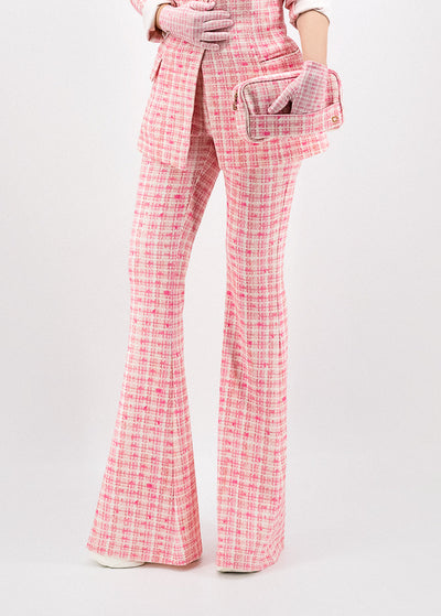 Antiviral Soft SWS Flare Suitpants - Tweed Collection