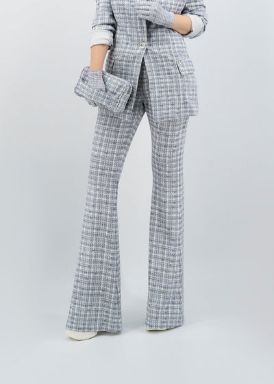 Antiviral Soft SWS Flare Suitpants - Tweed Collection