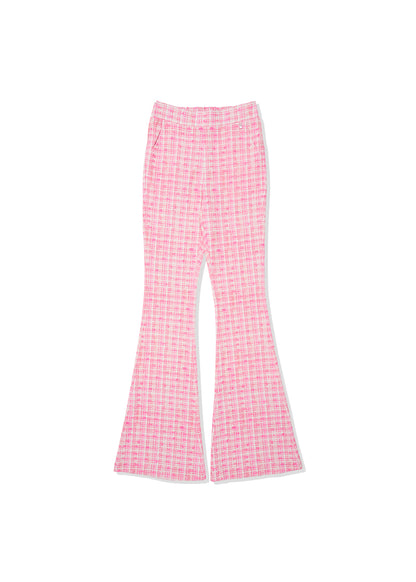 Antiviral Soft SWS Flare Suitpants - Tweed Collection