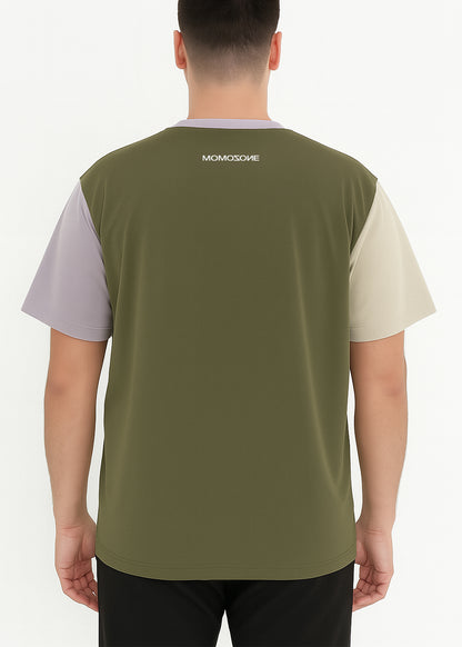 MMZ M Antiviral Classic Colour Block Crew