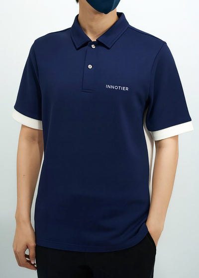 銀織滅毒 Soft Colour Block Polo