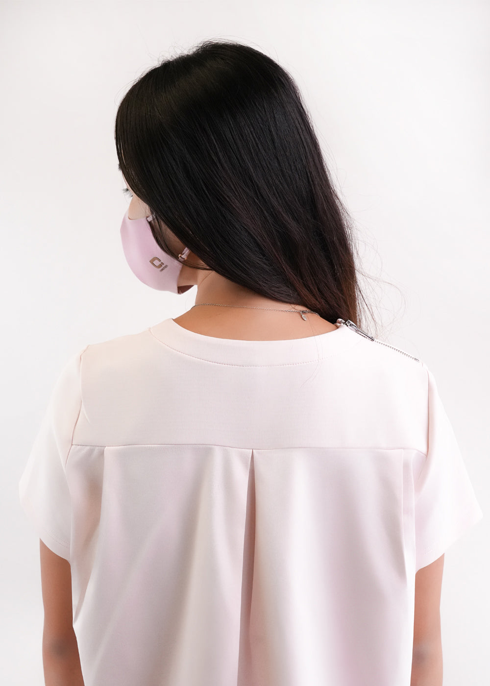 銀織滅毒 Soft Zipper Posh Top